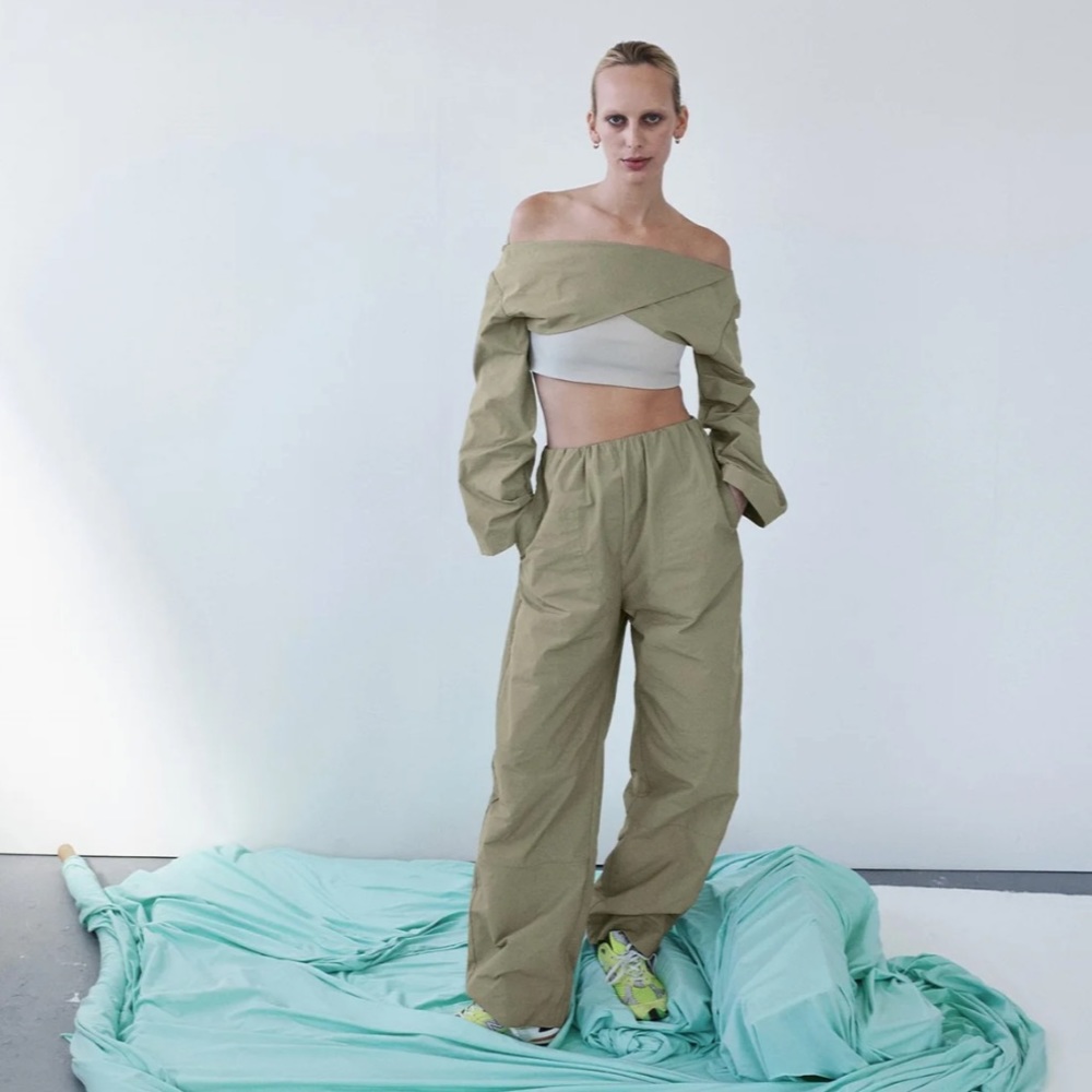 PARIS GEORGIA Cocoon Track Pants